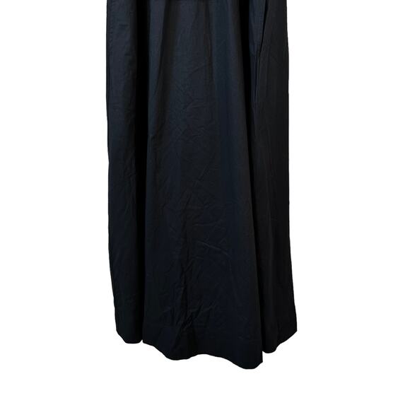 NWT Everlane Womens The Riviera Midi Dress Fit and Flare Black XXS Minimalist - Picture 7 of 14